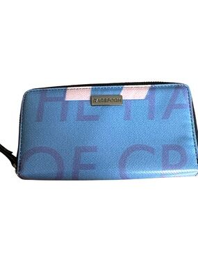 Rareform Blue Graphic Zip Wallet